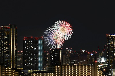 お台場レインボー花火2016