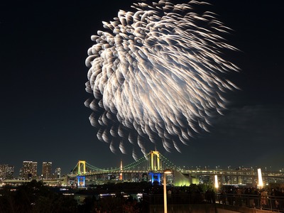 お台場レインボー花火2015