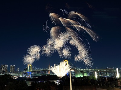 お台場レインボー花火2015