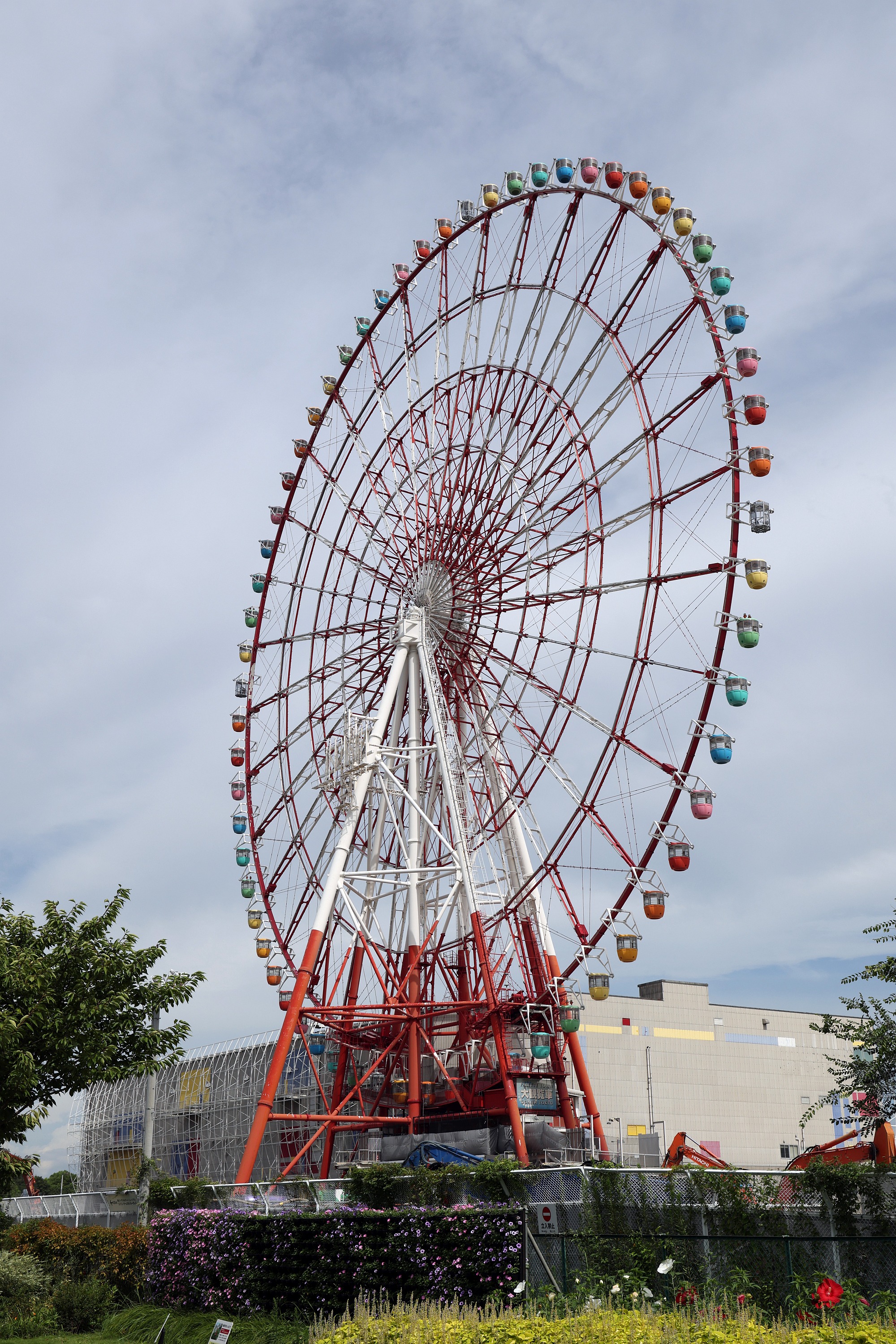 本日8月31日で営業終了 お台場の パレットタウン大観覧車 からの眺めとイルミネーション Zepo東京など周辺の解体状況 跡地にはアリーナ建設 超高層マンション 超高層ビル