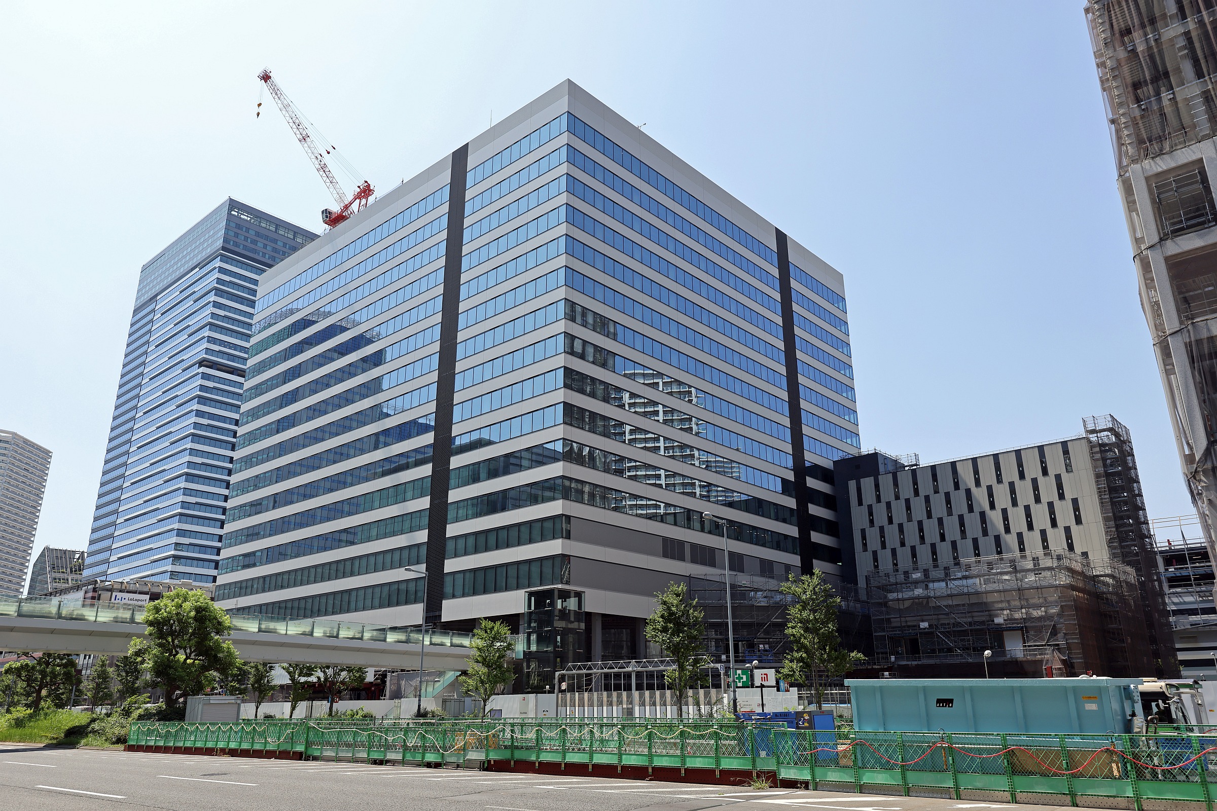 地上18階、高さ97.965m「(仮称)豊洲4-2街区開発計画」の建設状況 地上18階、高さ97.965m「(仮称)豊洲4-2街区開発計画」の建設状況