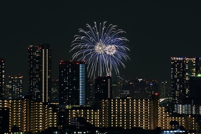 お台場レインボー花火2015