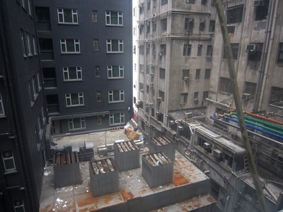 チョンキンマンションからの眺め