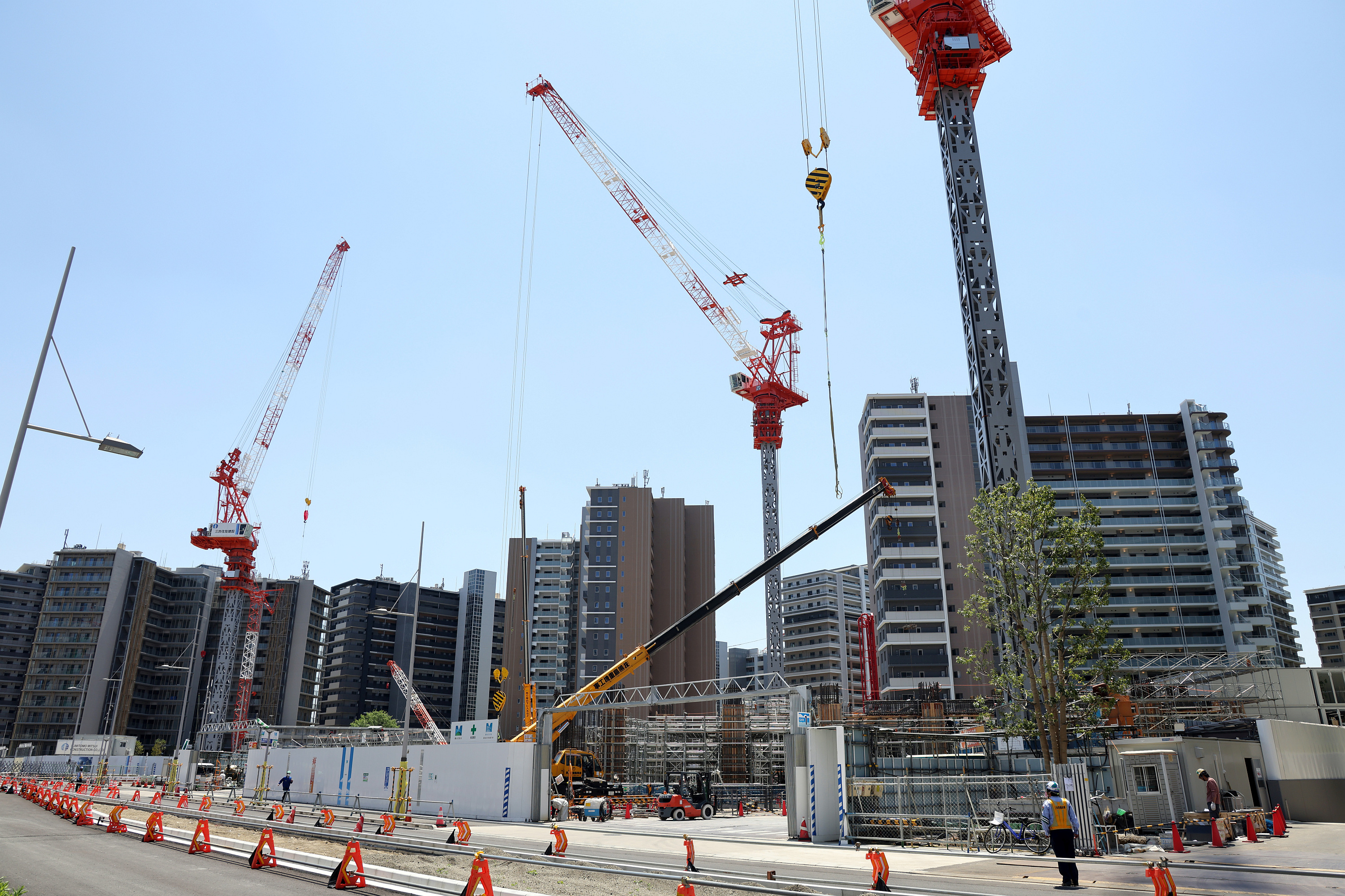 地上50階、高さ約180m「HARUMI FLAG SKY DUO」の建設状況！SUN