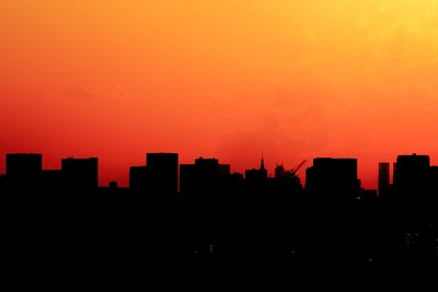 東京夕景