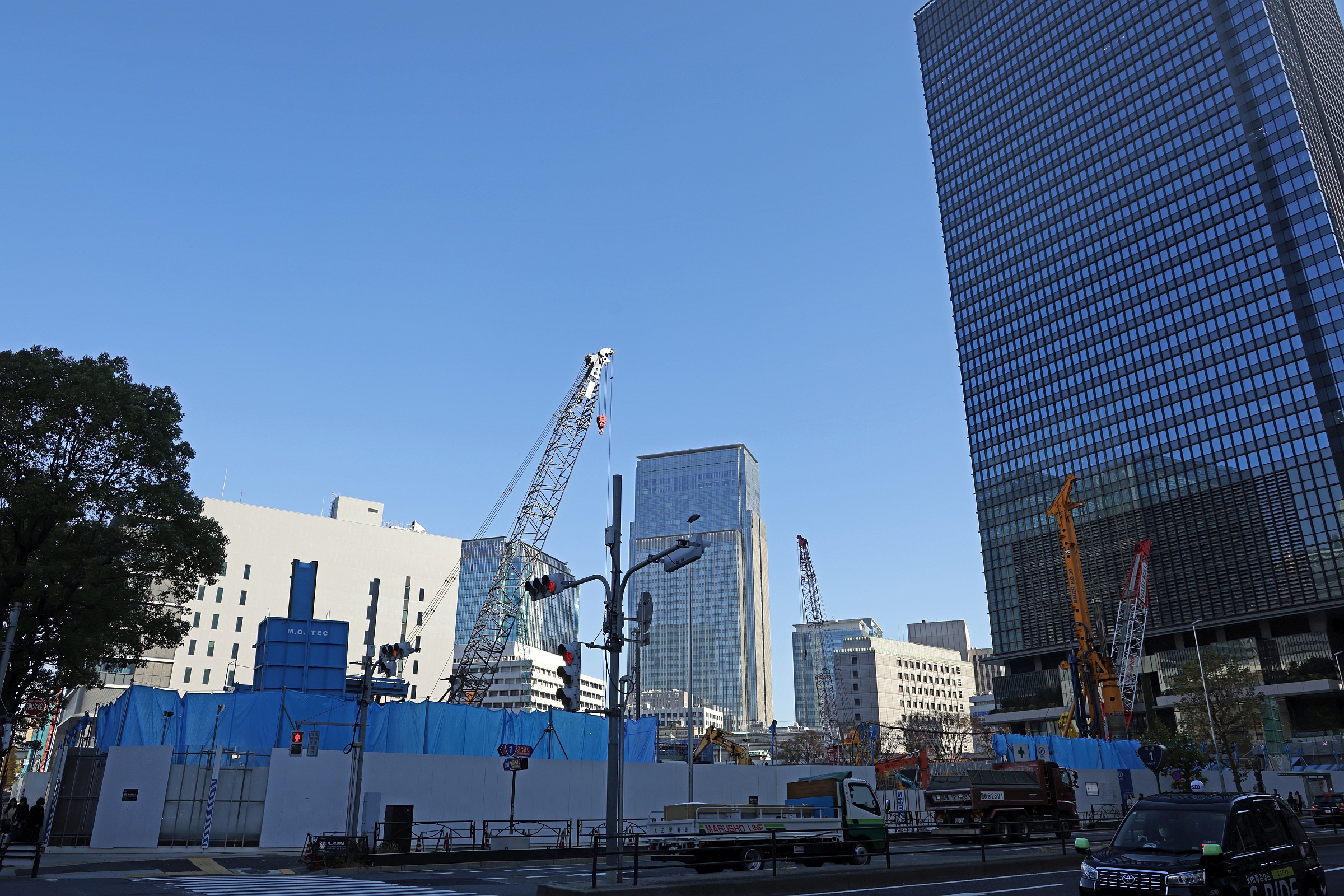 地上62階、高さ385m「Torch Tower（トーチタワー）」の建設状況