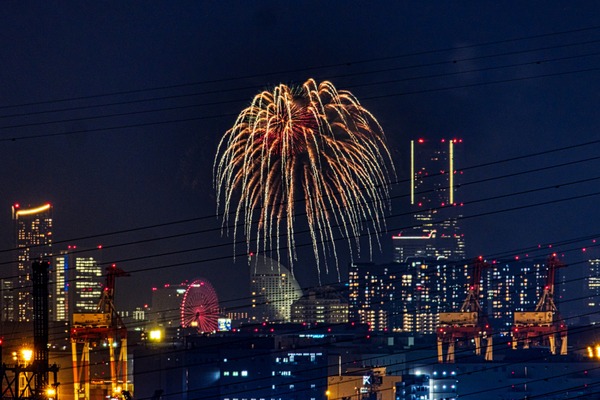 第41回横浜開港祭 打ち上げ花火