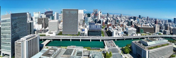 淀屋橋駅西地区第一種市街地再開発事業 オフィス(高層階)からの眺望