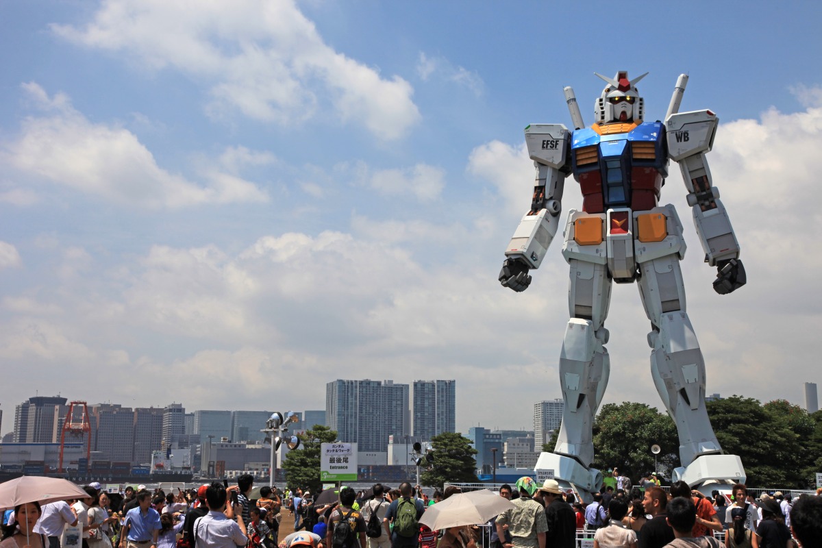 お台場ガンダム 超高層マンション 超高層ビル