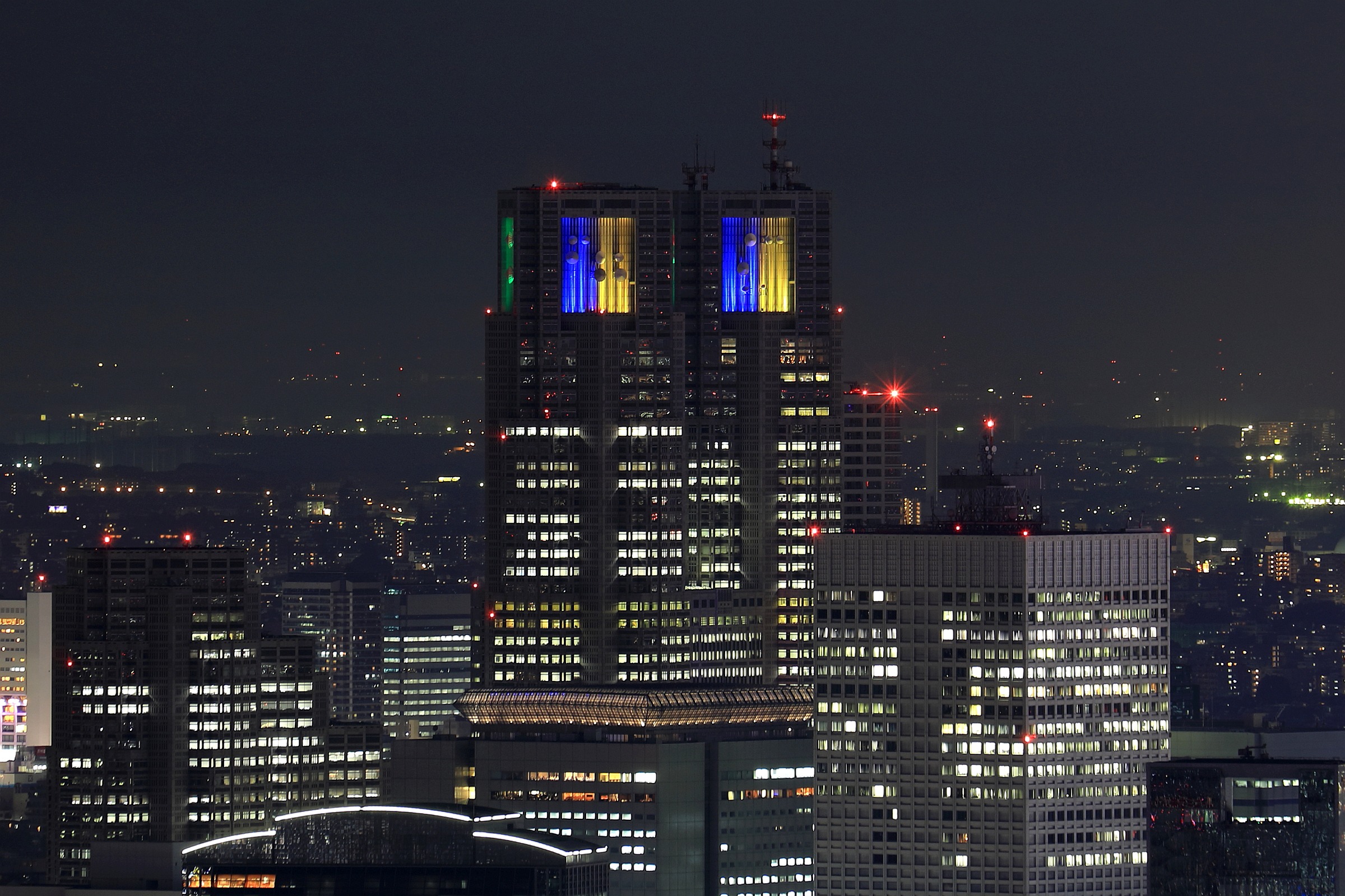 東京都庁 超高層マンション 超高層ビル
