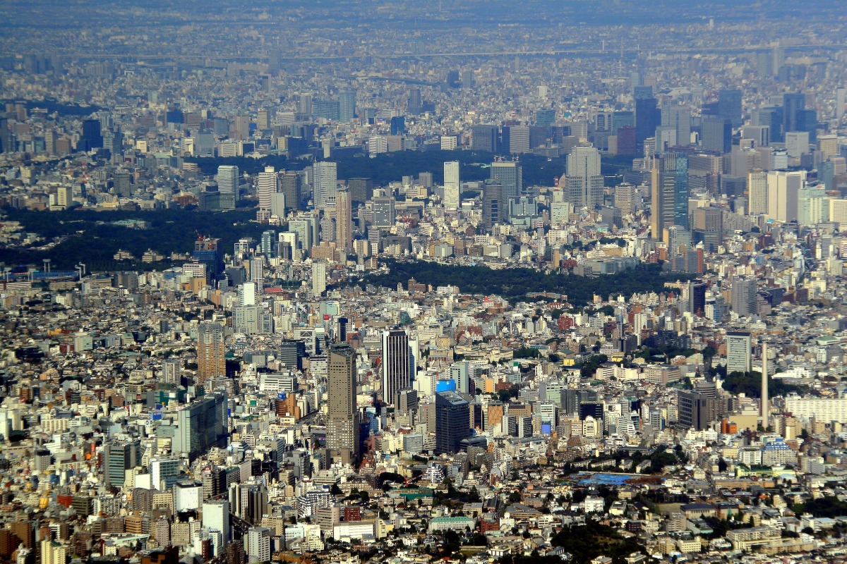東京空撮 超高層マンション 超高層ビル