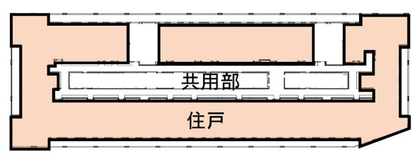 泉岳寺駅地区第二種市街地再開発事業 13-30階平面図