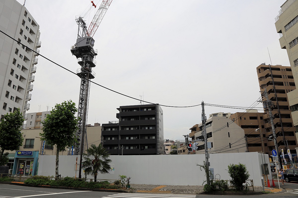 仮称 港区三田5丁目計画の建設状況 15年6月14日 超高層マンション 超高層ビル 仮称 港区三田5丁目計画の建設状況 15年6月14日 超高層マンション 超高層ビル