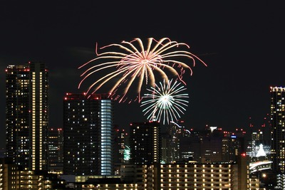 お台場レインボー花火2016