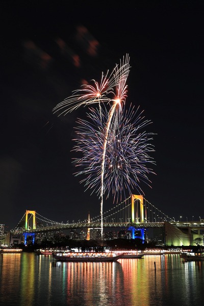 お台場レインボー花火
