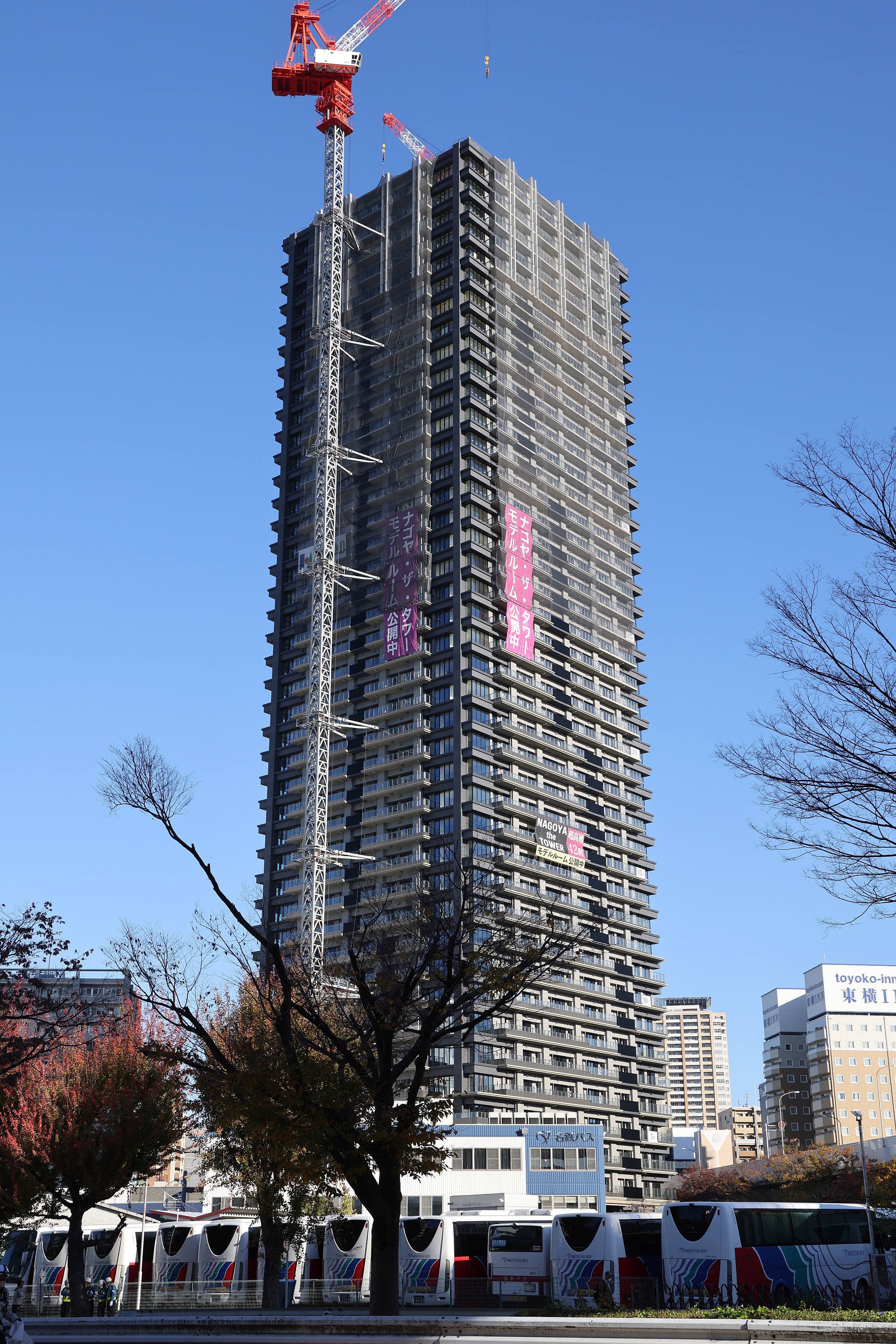 地上42階、高さ149.1m「NAGOYA the TOWER」の建設状況！名古屋で