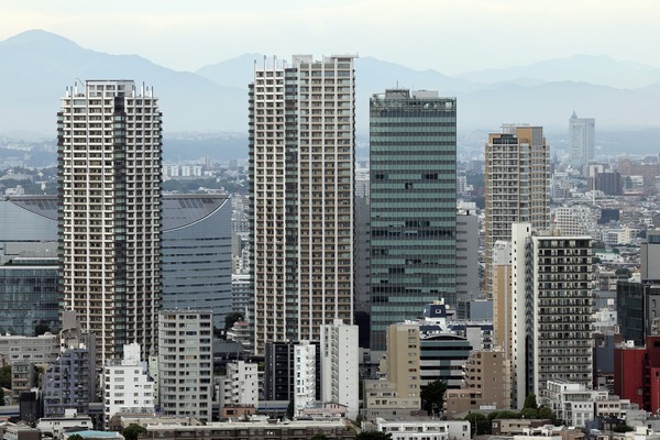 ニュウマン高輪 LUFTBAUM 翠の庭からの眺め