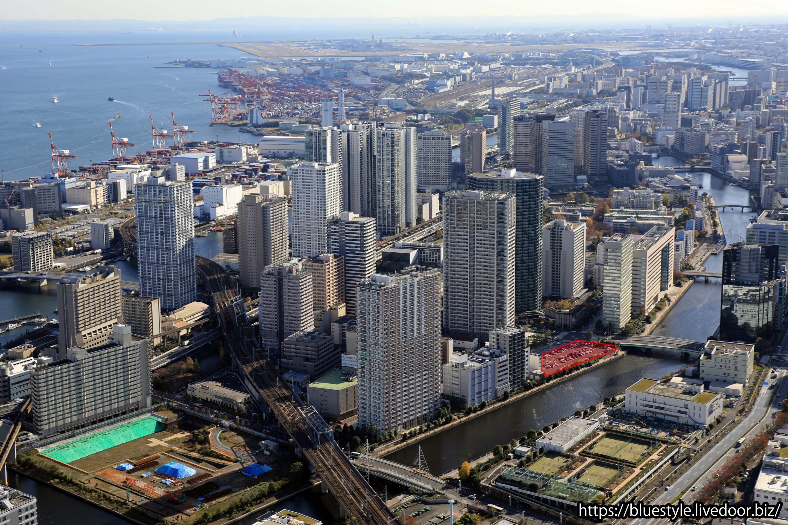 地上28階 最高高さ109m 仮称 港区港南3丁目計画新築工事 港南に大和ハウス工業による賃貸タワマン計画 超高層マンション 超高層ビル
