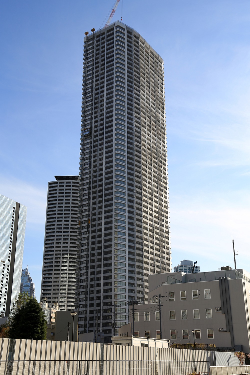 ザ・パークハウス 西新宿タワー60の建設状況(2016.12.2) 超高層マンション・超高層ビル ザ・パークハウス 西新宿タワー60の建設状況(2016.12.2) 超高層マンション・超高層ビル