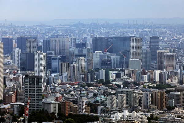 大崎の超高層ビル群