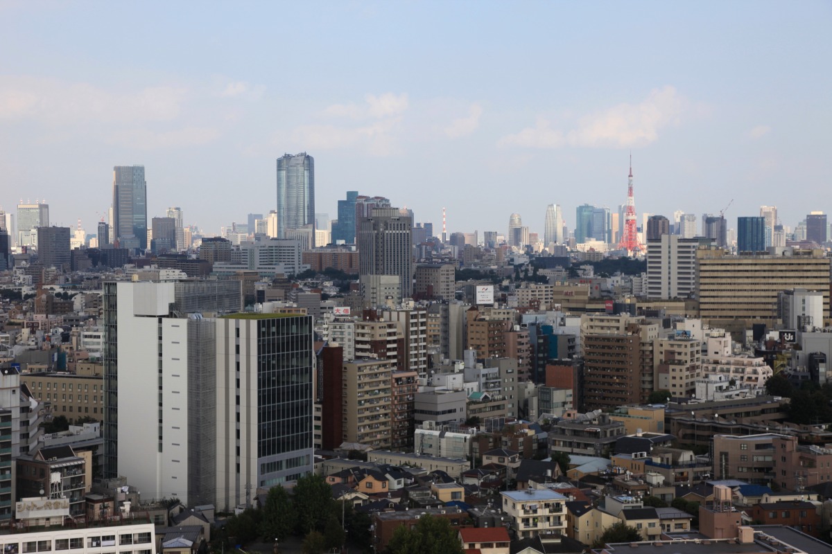 中目黒アトラスタワーからの眺め その５ 超高層マンション 超高層ビル