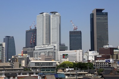 名古屋駅周辺の超高層ビル群