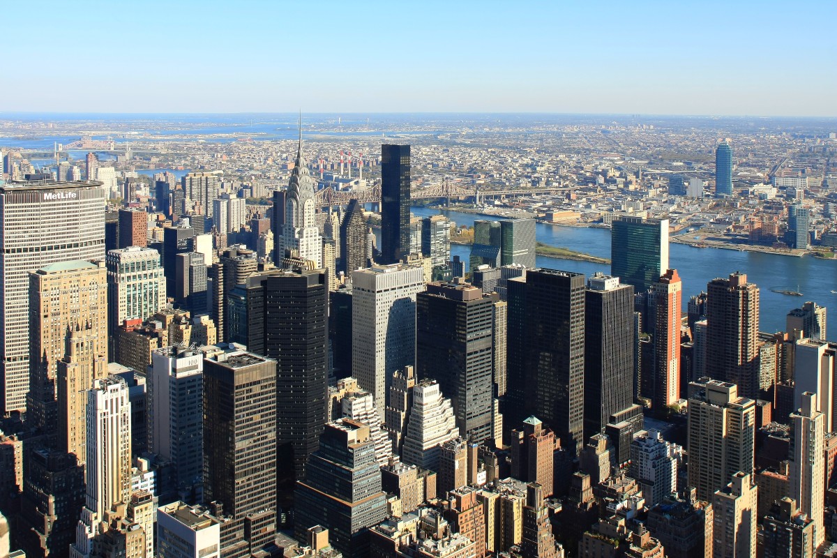 エンパイアステートビルからの眺め 超高層マンション 超高層ビル