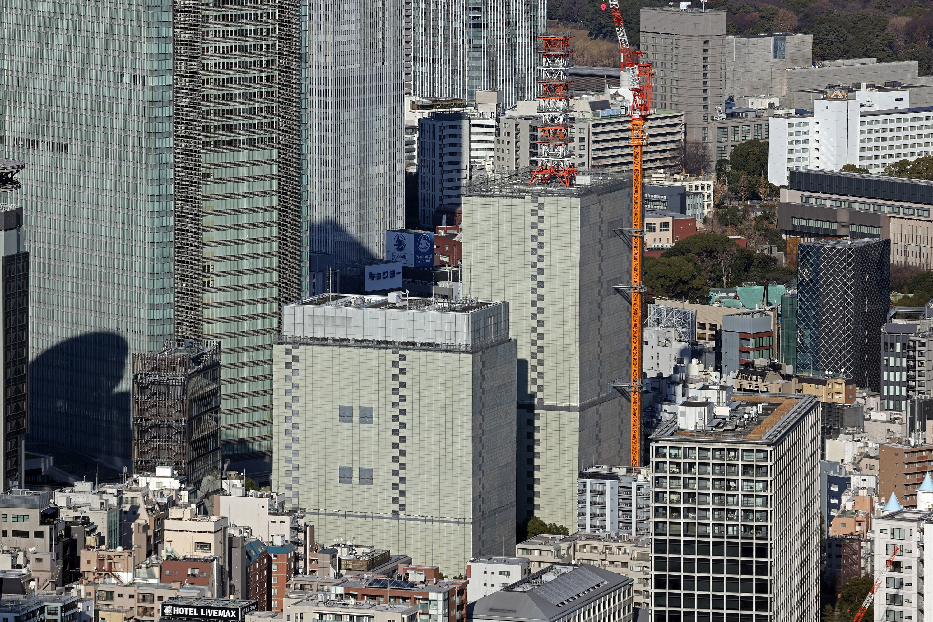 建築計画のお知らせ設置!TBSと三菱による高さ220mの「(仮称 建築計画のお知らせ設置!TBSと三菱による高さ220mの「(仮称