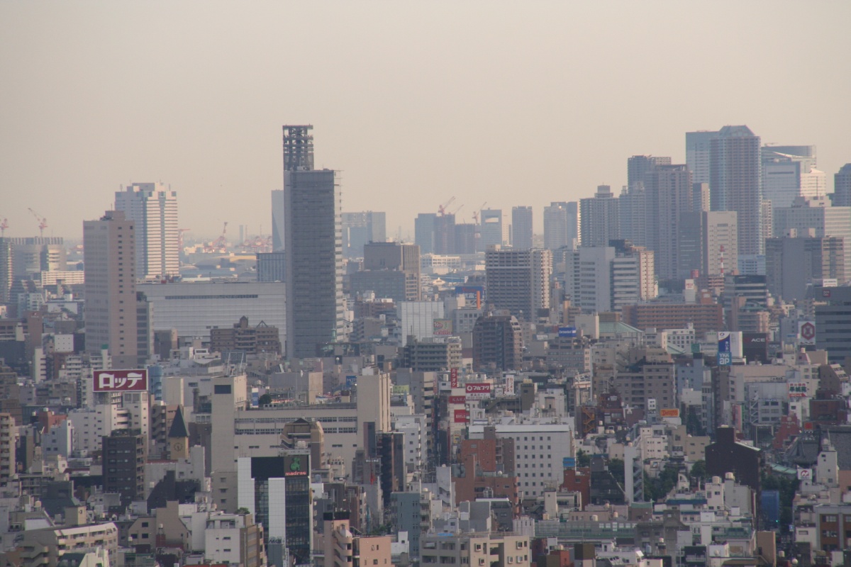 お台場方面 超高層マンション 超高層ビル