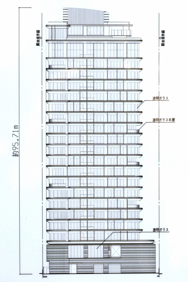 (仮称)千代田区九段南PRJ 外観図