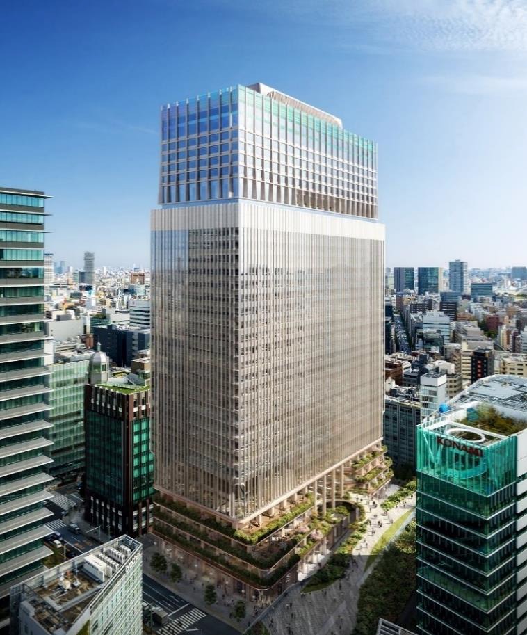 地上35階、高さ180m「(仮称)京橋三丁目東地区市街地再開発事業 地上35階、高さ180m「(仮称)京橋三丁目東地区市街地再開発事業