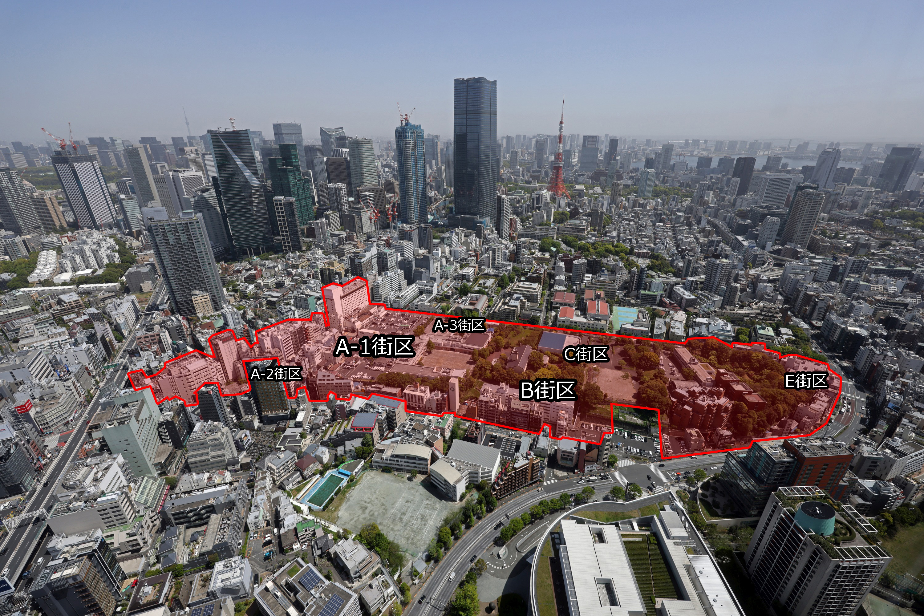 高さ288mのタワマンと高さ327mの超高層ビル！第二六本木ヒルズ