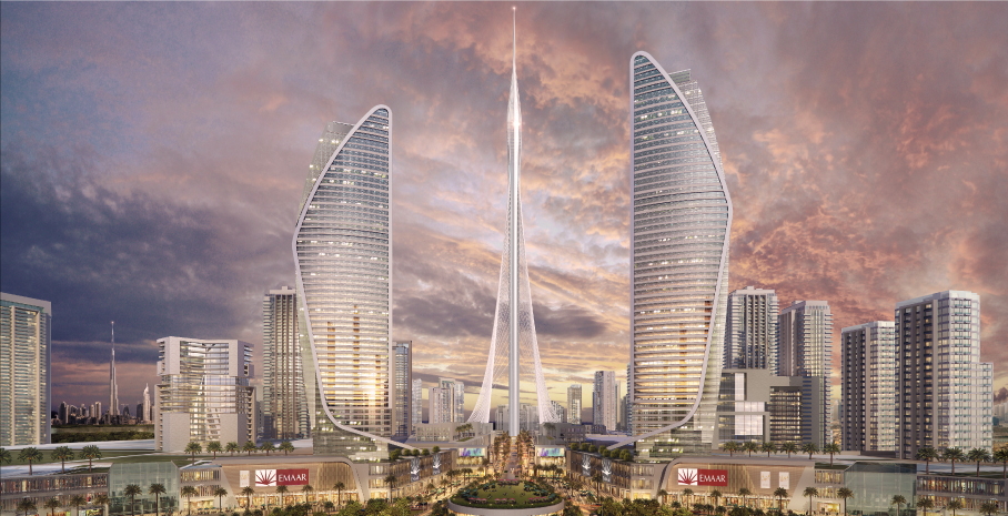 ドバイで世界一の新タワー計画 超高層マンション 超高層ビル