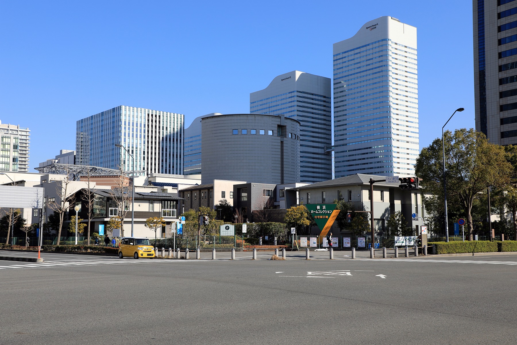 高さ150m「(仮称)みなとみらい21中央地区37街区開発計画」に建築計画のお知らせ設置（2019.2.3） 超