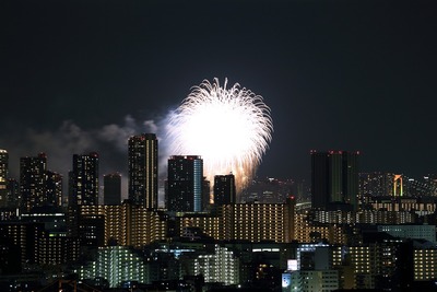 お台場レインボー花火2014