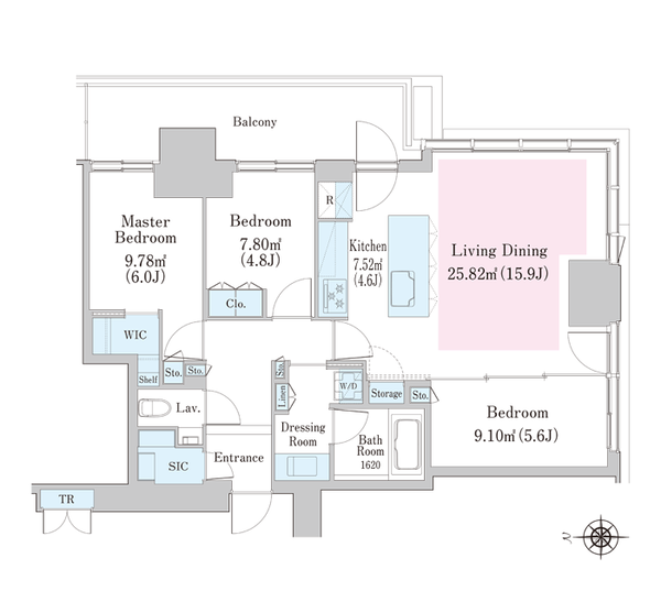 大崎ステーションレジデンス 3306号室