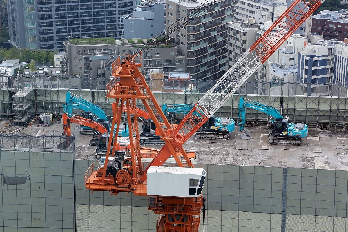 日本の文化遺産　建造物編　上／テクノロジー・環境 旧日本IBM本社ビル」の解体工事(六本木三丁目東地区第一種市街地