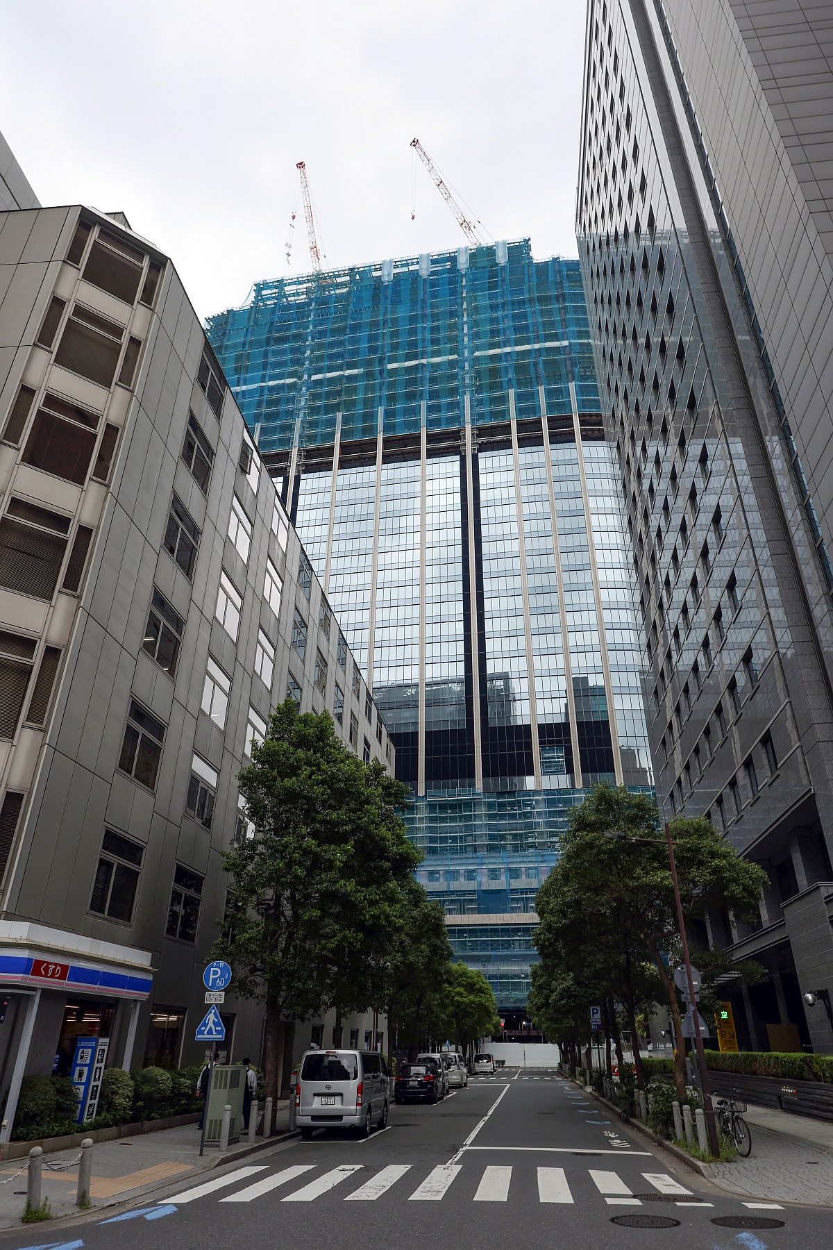 高さ232.52m「内幸町一丁目街区南地区」の建設状況！大規模再開発街区