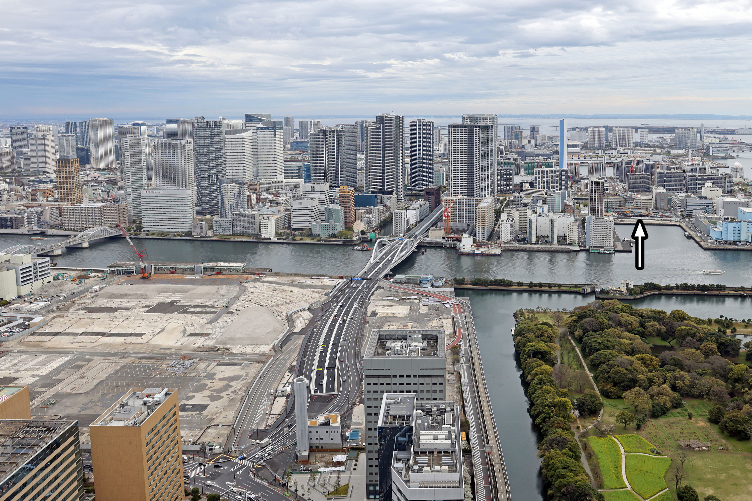豊海ツインタワマン！地上54階、高さ189m「豊海地区第一種市街地