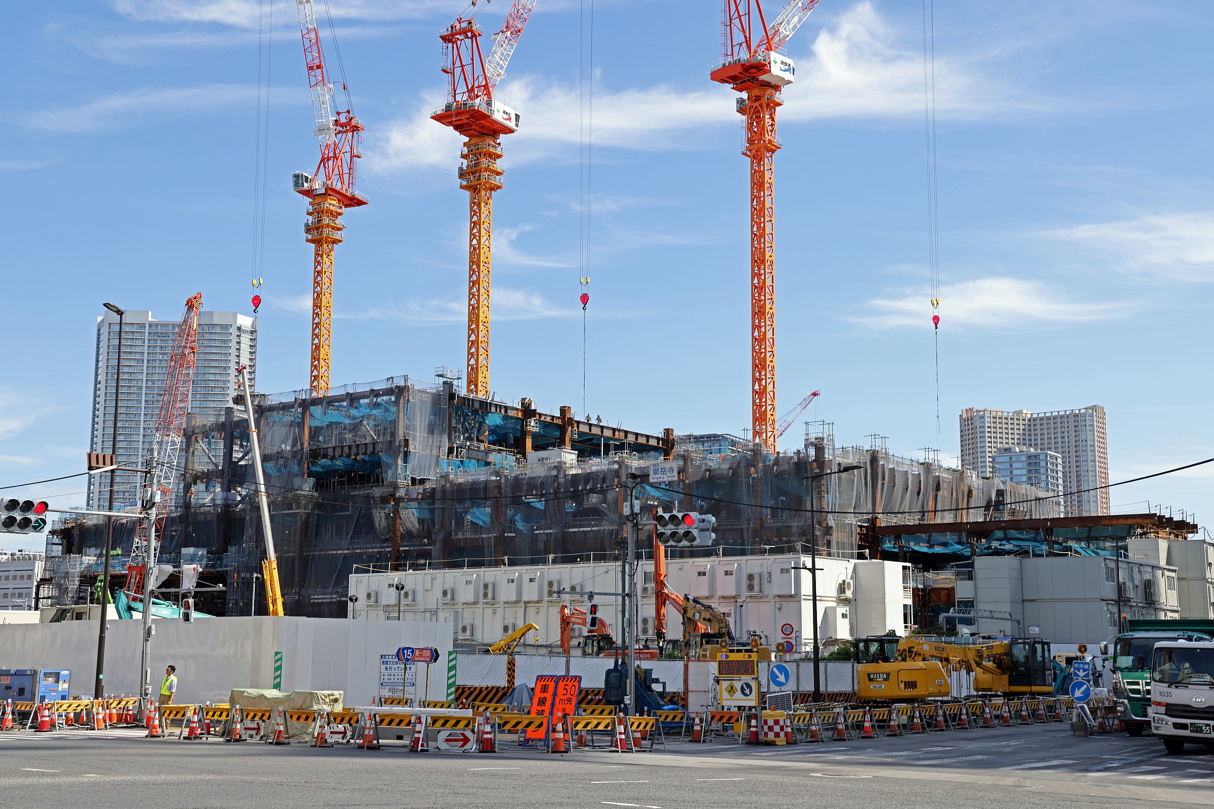 地上31階、高さ166.86m「TAKANAWA GATEWAY CITY 複合棟Ⅱ」の