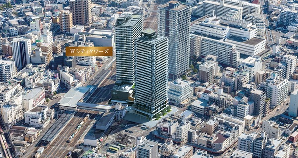 W CITY TOWERS¡Ê£×¥·¥Æ¥£¥¿¥ï¡¼¥º¡Ë ³°´Ñ´°À®Í½ÁÛ¿Þ