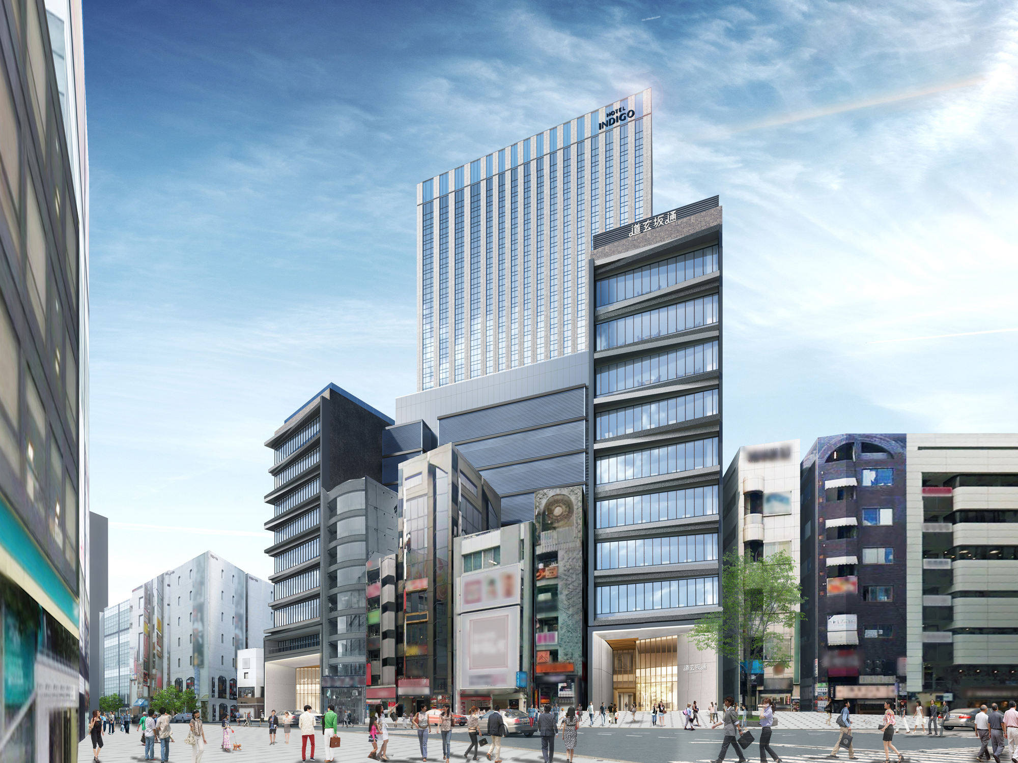 名称決定！地上28階、高さ118.7m「道玄坂通」の建設状況！ドン