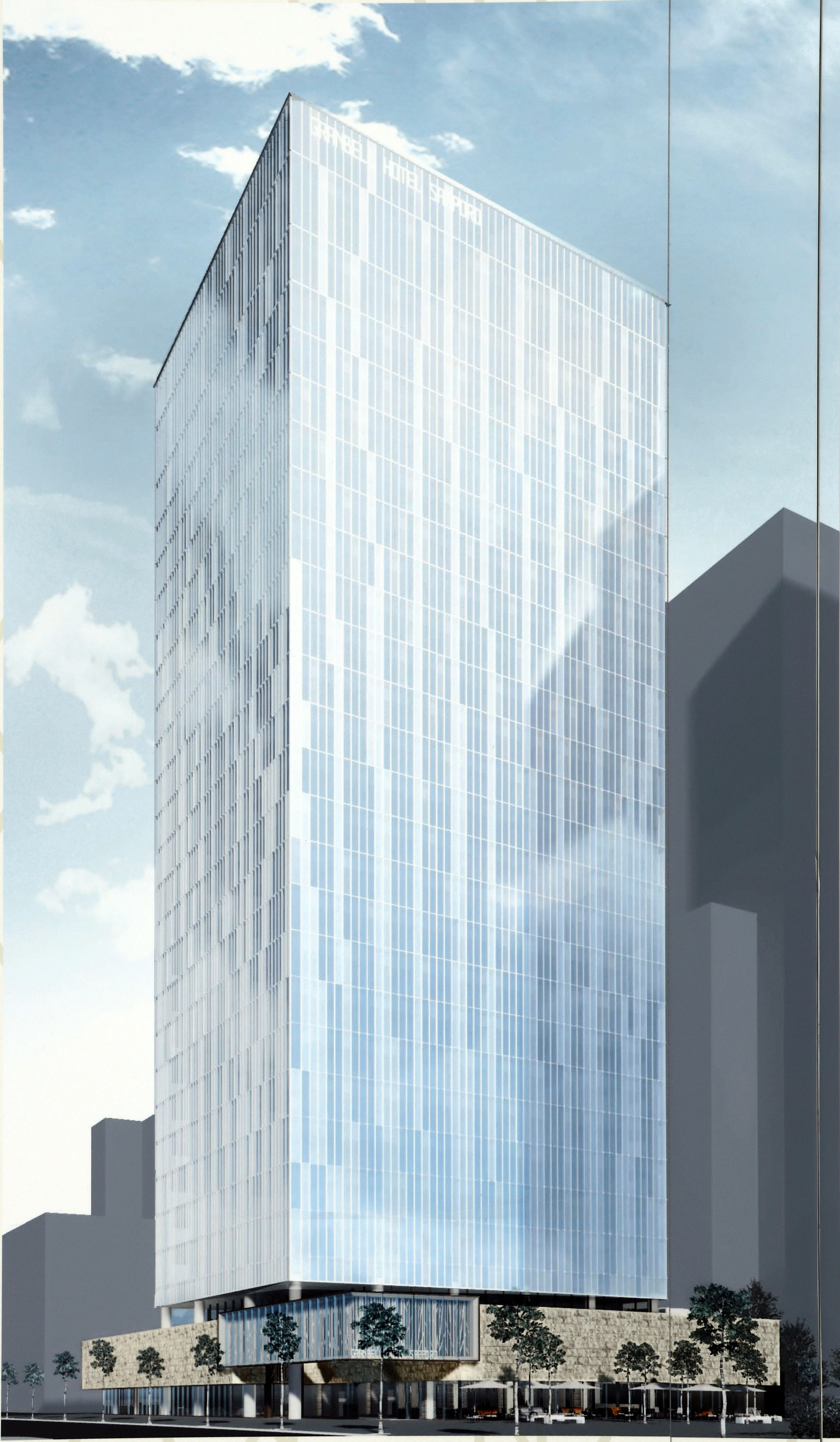 地上26階、最高高さ99.79m「札幌ホテルbyグランベル」の建設状況！上尾
