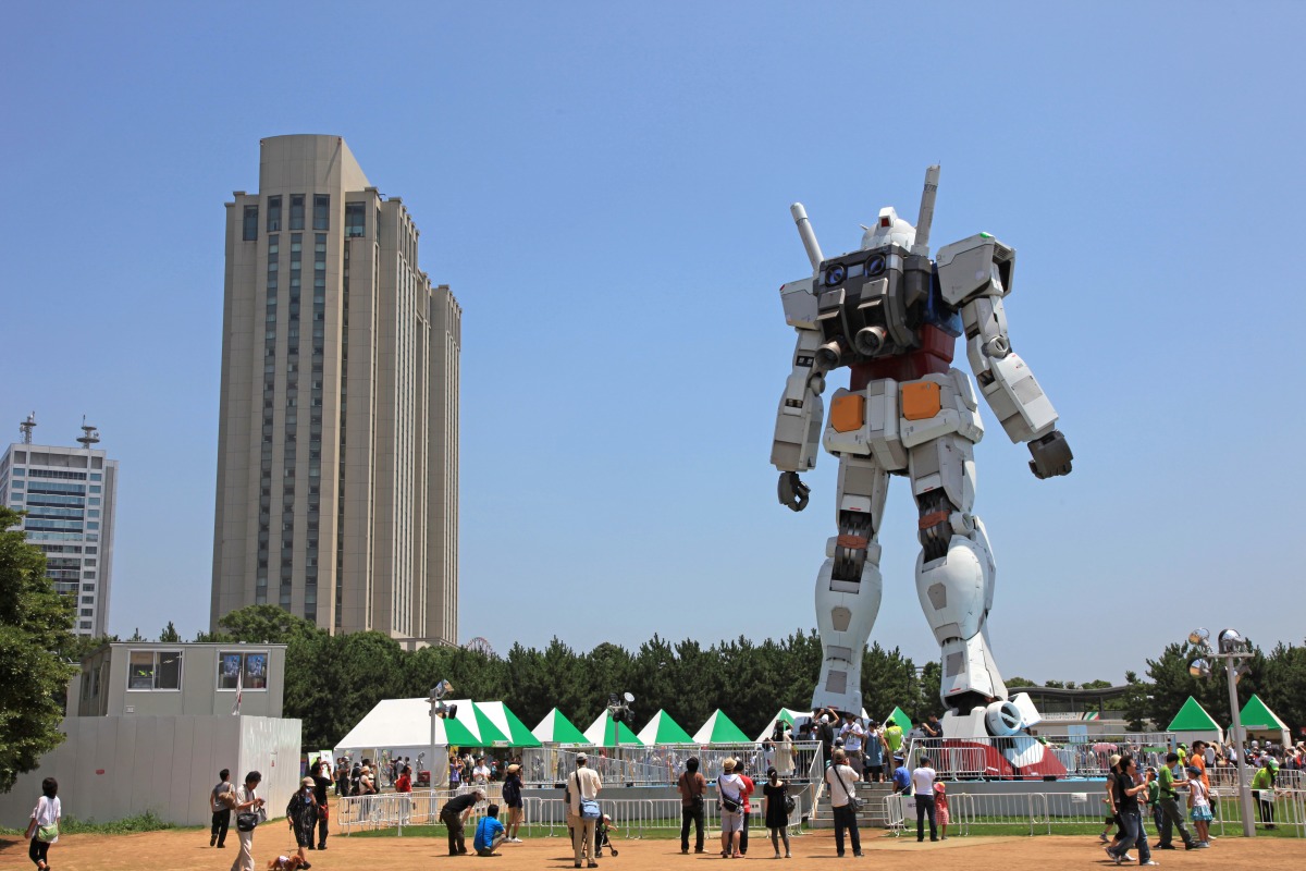 お台場ガンダム 超高層マンション 超高層ビル