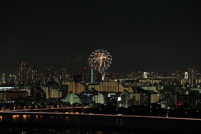 お台場レインボー花火2011
