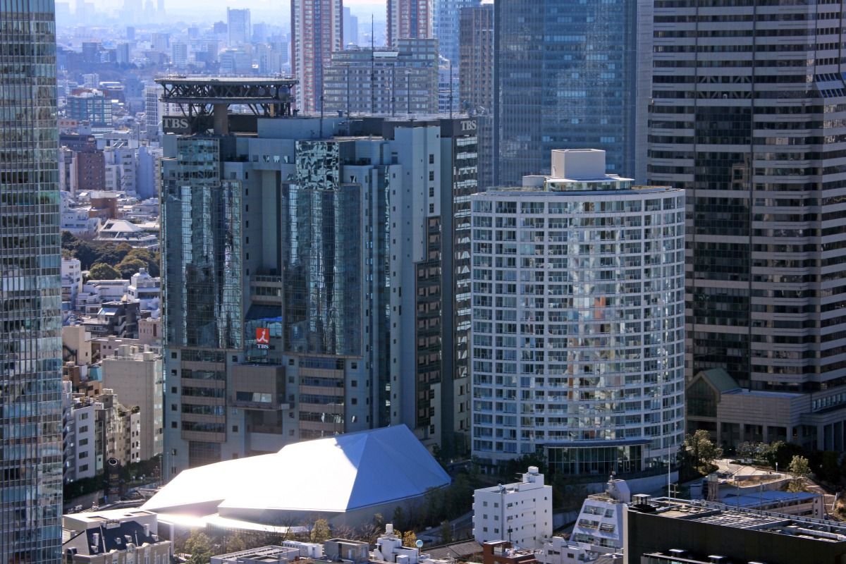 Tbs放送センター 超高層マンション 超高層ビル