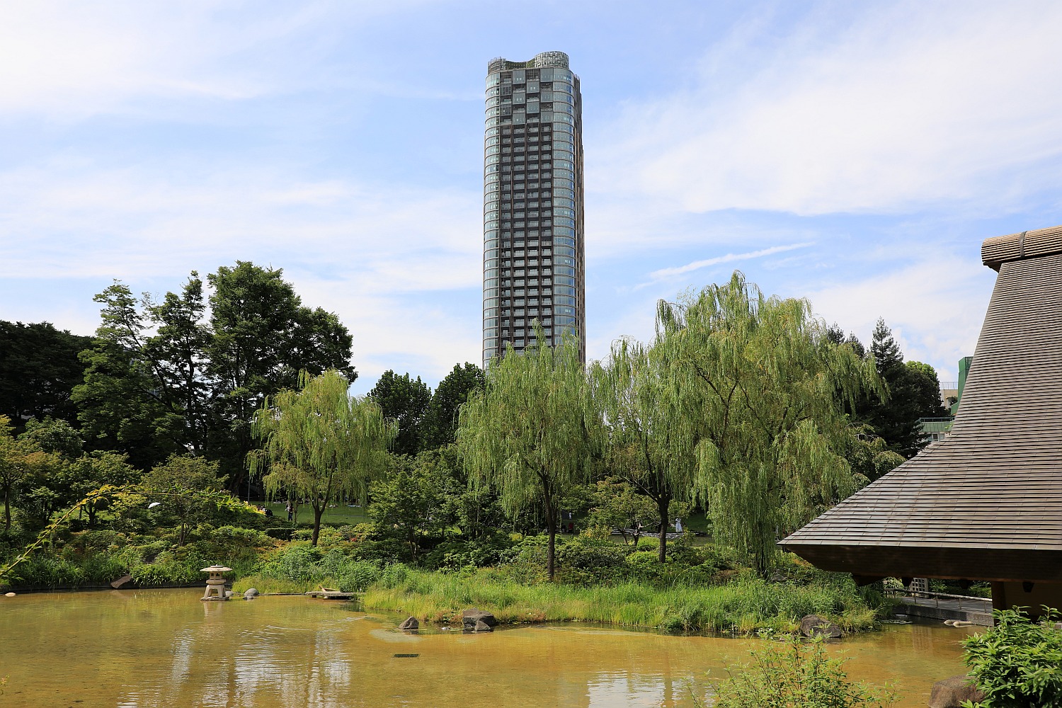 地上44階「パークコート赤坂檜町ザ タワー」の建設状況（2017.9.3