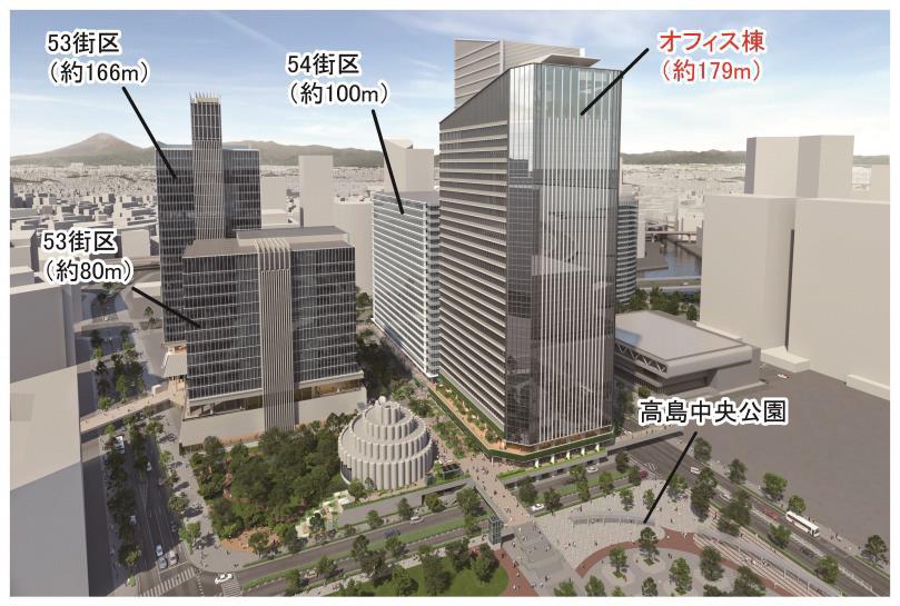 地上29階、高さ179m「みなとみらい21中央地区52街区開発事業計画 地上29階、高さ179m「みなとみらい21中央地区52街区開発事業計画