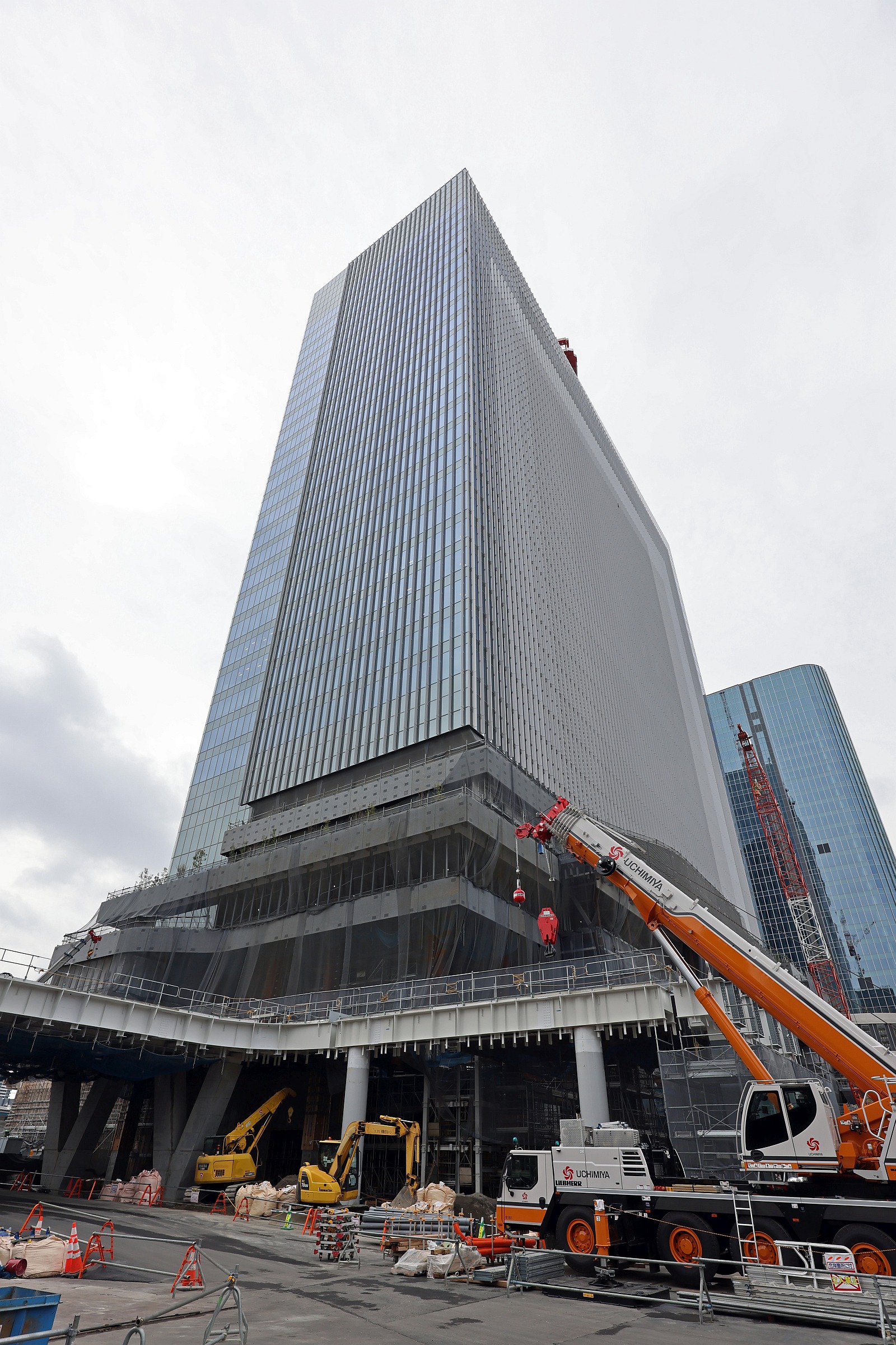 高さ166.86m「THE LINKPILLAR 2（ザ リンクピラー ツー）」の建設状況