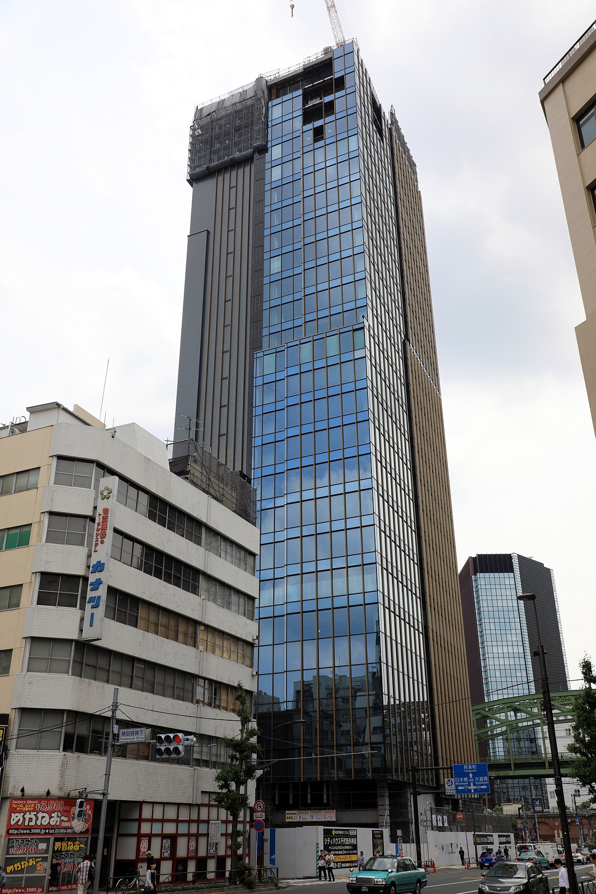 高さ135m 住友不動産秋葉原ファーストビル の建設状況 19 6 1 超高層マンション 超高層ビル